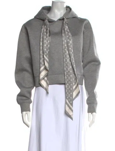 Pre-owned Louis Vuitton 2025 Long Sleeve Sweatshirt In Grey