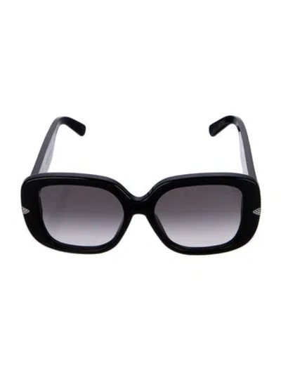 Pre-owned Louis Vuitton 2025 Lv Flower Crown Sunglasses In Black