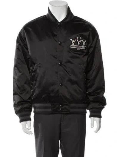 Pre-owned Louis Vuitton 2025 Lv Monogram Bomber Jacket In Black