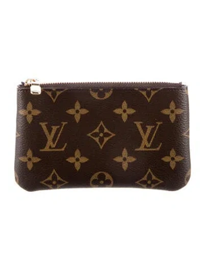Pre-owned Louis Vuitton 2025 Lv Monogram Zippy Wallet In Brown