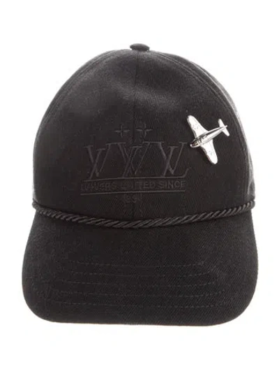 Pre-owned Louis Vuitton 2025 Lv Plane Cap In Black