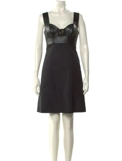 Pre-owned Louis Vuitton 2025 Mini Dress In Black