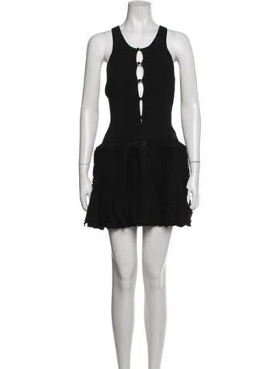 Pre-owned Louis Vuitton 2025 Mini Dress In Black