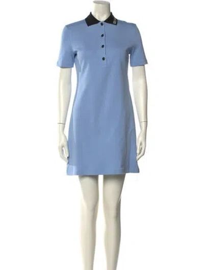 Pre-owned Louis Vuitton 2025 Mini Dress In Blue