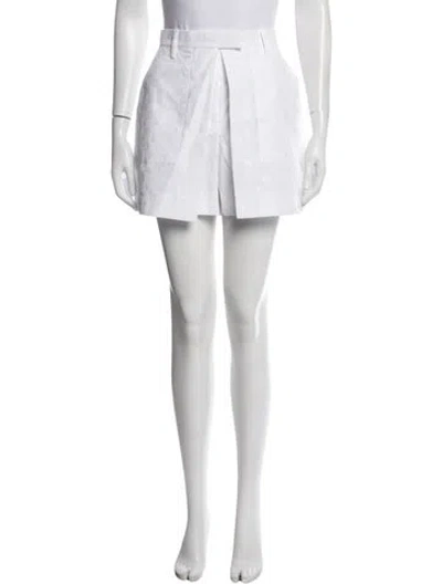Pre-owned Louis Vuitton 2025 Mini Shorts W/ Tags In White