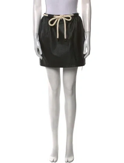Pre-owned Louis Vuitton 2025 Mini Skirt In Black