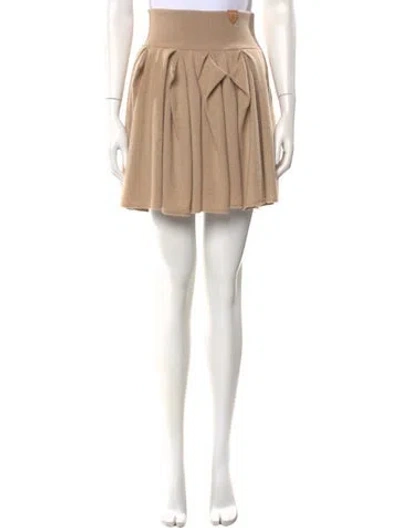 Pre-owned Louis Vuitton 2025 Mini Skirt In Neutral
