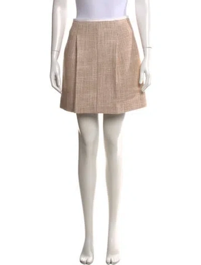 Pre-owned Louis Vuitton 2025 Mini Skirt In Neutral