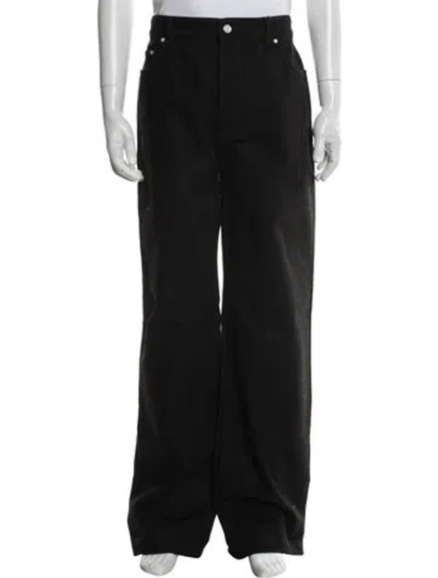 Pre-owned Louis Vuitton 2025 Relaxed Fit Jeans In Black