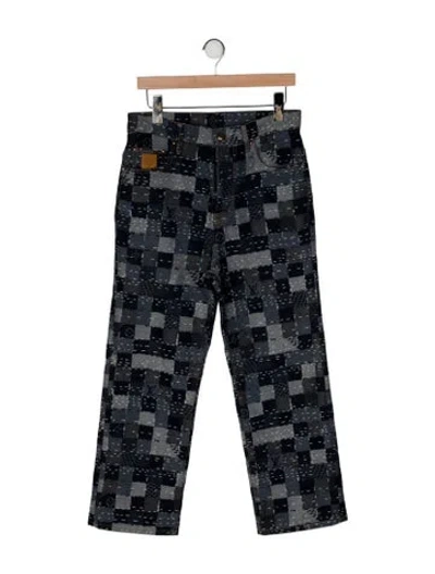 Pre-owned Louis Vuitton 2025 Relaxed Fit Jeans In Blue
