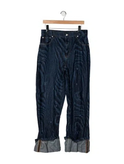 Pre-owned Louis Vuitton 2025 Relaxed Fit Jeans In Blue