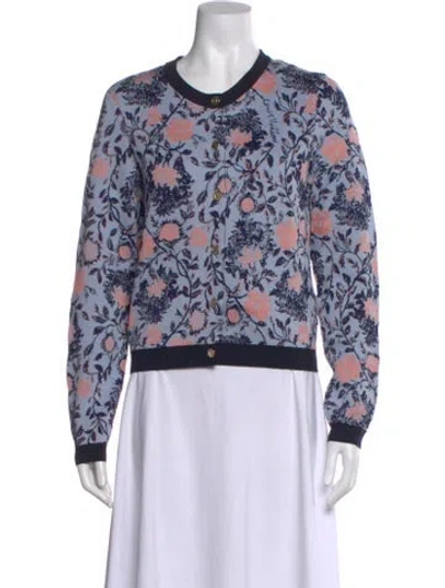 Pre-owned Louis Vuitton 2025 Silk Sweater W/ Tags In Blue