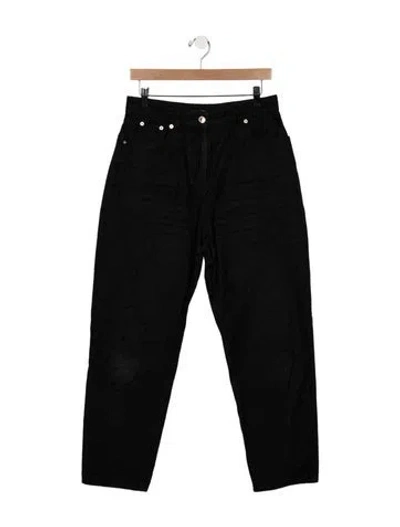 Pre-owned Louis Vuitton 2025 Straight Leg Jeans In Black