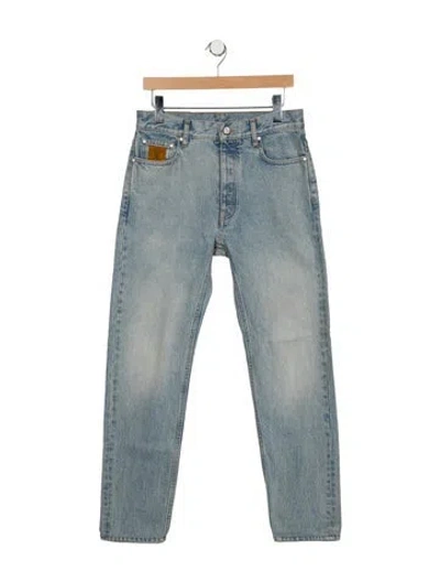 Pre-owned Louis Vuitton 2025 Straight-leg Jeans In Blue