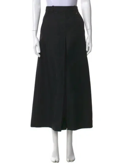 Pre-owned Louis Vuitton 2025 Wide Leg Pants In Black