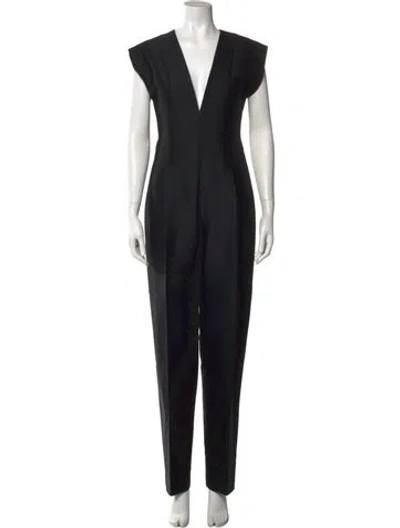 Pre-owned Louis Vuitton 2025 Wool Jumpsuit In Black