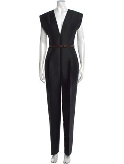 Pre-owned Louis Vuitton 2025 Wool Jumpsuit In Black