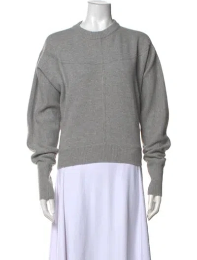 Pre-owned Louis Vuitton 2025 Wool Sweater In Gray