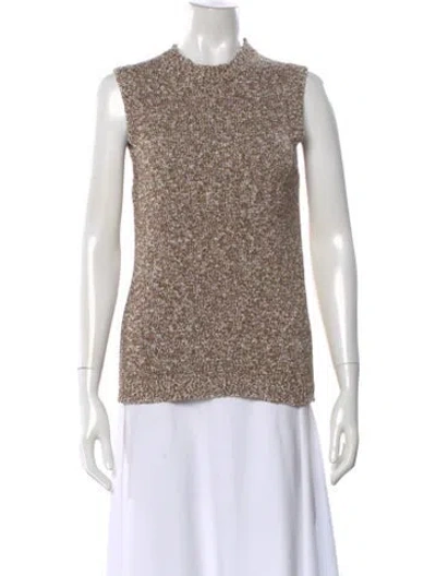 Pre-owned Louis Vuitton 2026 Crew Neck Sweater In Brown