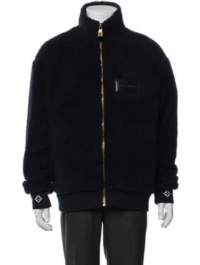 Pre-owned Louis Vuitton 2026 Lv Monogram Bomber Jacket In Blue