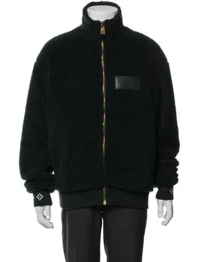 Pre-owned Louis Vuitton 2026 Lv Monogram Puffer Coat In Green