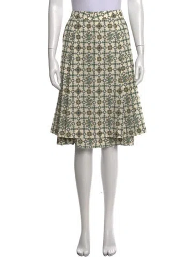 Pre-owned Louis Vuitton 2026 Midi Length Skirt In Multi