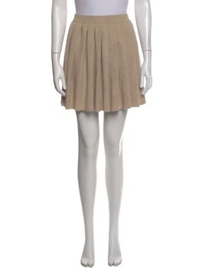 Pre-owned Louis Vuitton 2026 Mini Skirt In Neutral