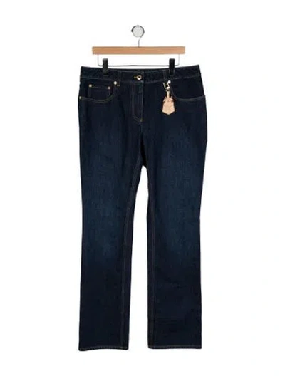 Pre-owned Louis Vuitton 2026 Wide Leg Jeans In Blue