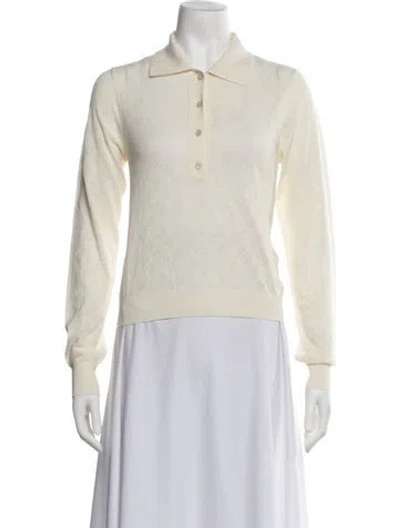 Pre-owned Louis Vuitton 2026 Wool Polo In Neutrals