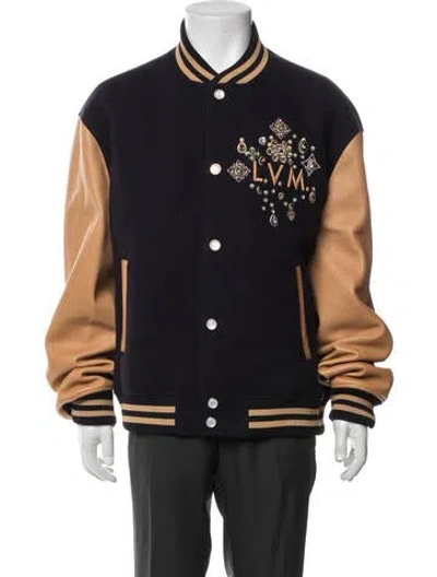 Pre-owned Louis Vuitton 2026 Wool Varsity Jacket W/ Tags