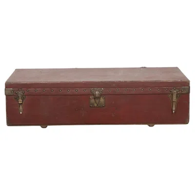 Pre-owned Louis Vuitton 20th Century  Auto Trunk In Brown