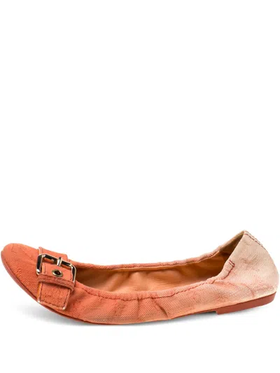 Pre-owned Louis Vuitton 217252 Orange