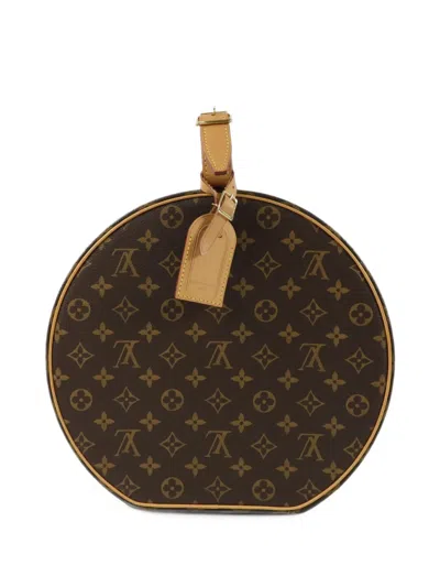 Louis Vuitton 30 Monogram Boite Chapeau Travel Bag In Brown