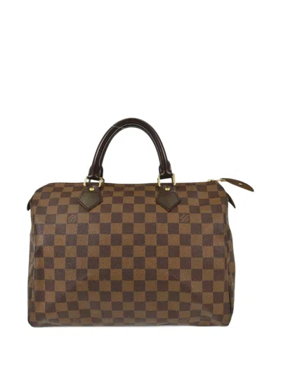 Louis Vuitton 30 Speedy Damier Tote Bag In Pattern
