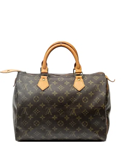 Louis Vuitton 30 Speedy Tote Bag In Brown