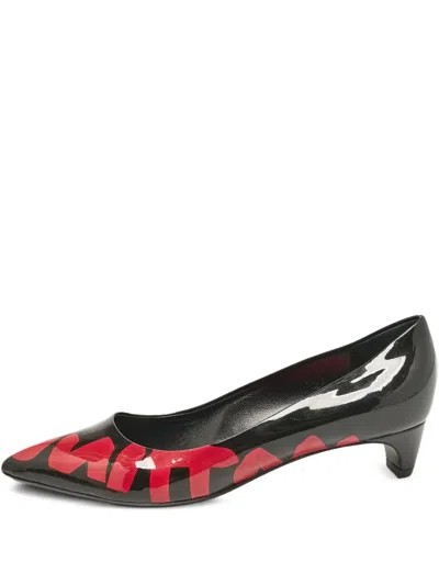 Pre-owned Louis Vuitton 50mm Logo-print Pumps