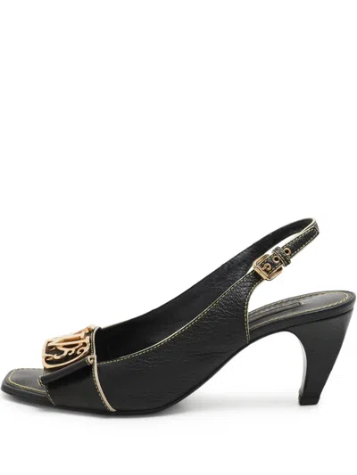 Pre-owned Louis Vuitton 65mm Insider Logo-embellished Sandals