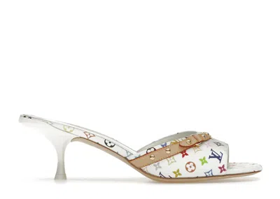 Pre-owned Louis Vuitton 6am Mule Takashi Murakami (women's) Sneakers In In Multi