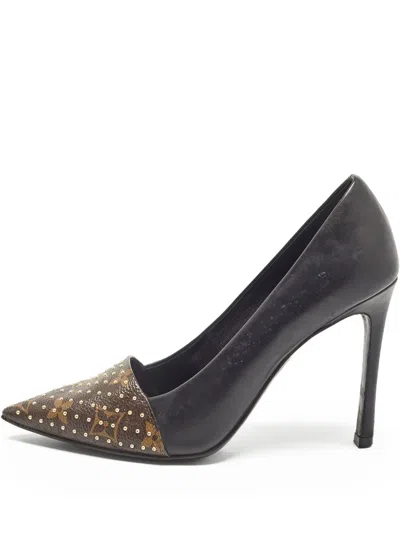 Pre-owned Louis Vuitton 95mm Leather Heeled Pumps