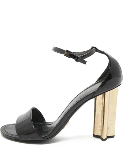 Pre-owned Louis Vuitton 95mm Patent-leather Sandals