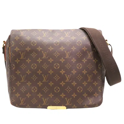 Pre-owned Louis Vuitton Abbesses Canvas Shopper Bag () In Brown