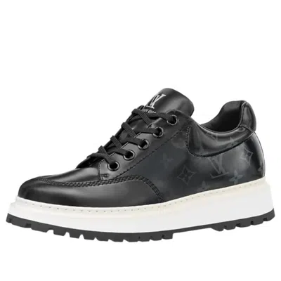 Pre-owned Louis Vuitton Abbesses Derbies Sneakers 'black'