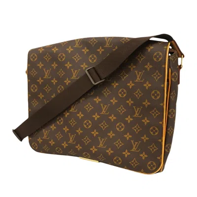 Pre-owned Louis Vuitton Abbesses Messenger Brown Canvas Shoulder Bag ()