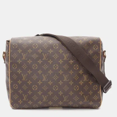 Pre-owned Louis Vuitton Abbesses Messenger Crossbody Shoulder Bag Monogram