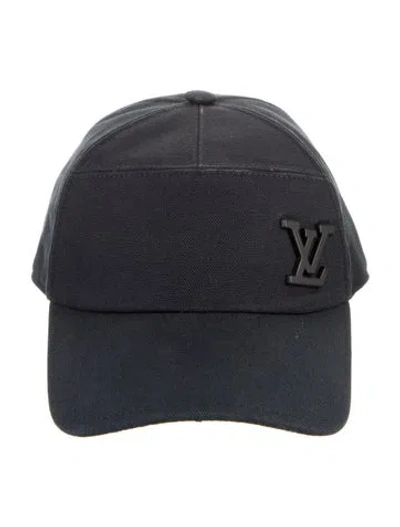 Pre-owned Louis Vuitton Aerogram Baseball Cap In Blue