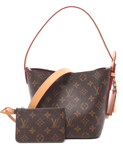 Pre-owned Louis Vuitton All-in Bb Two-way Handbag In Brown