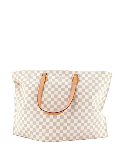 Pre-owned Louis Vuitton All In Handbag Damier Mm Tote Bag In Neutral