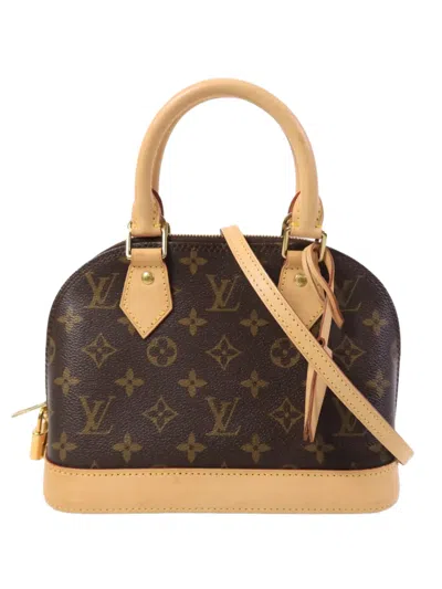Pre-owned Louis Vuitton Alma Bb Handbag In Brown