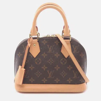 Pre-owned Louis Vuitton Alma Bb Monogram In Brown