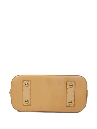 Pre-owned Louis Vuitton Alma Bb Monogram Handbag In Brown